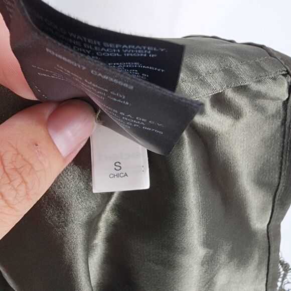 Off the shoulder lace Deep Green crop top by Bebe(S) - Picture 3 of 6